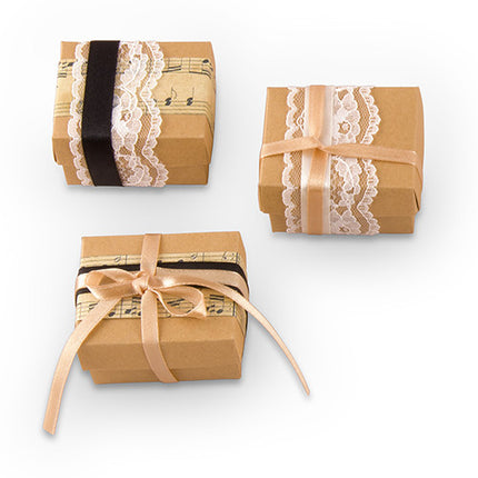 Vintage Wedding Favor Wrapping Kit (Pack of 12)