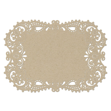 Lace Like Laser-Cut Filigree Wedding Placemat (Packs of 12)