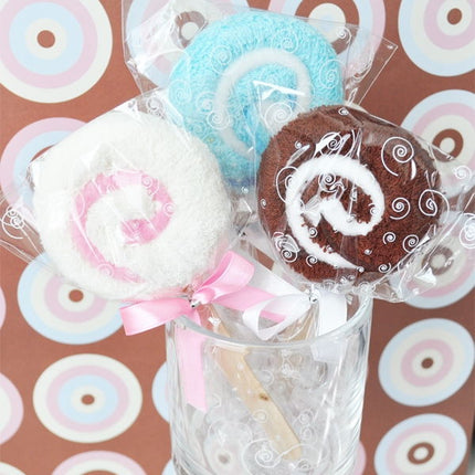 Cute Lollipop Themes Towel Favors (Pack of 12)