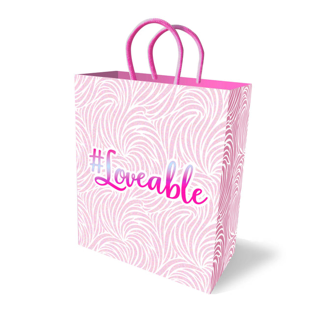 #Loveable Cute Pink Gift Bag