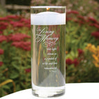 Personalized Memorial Vase