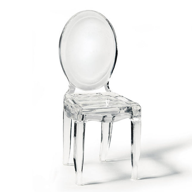 Miniature Clear Acrylic Phantom Chair Wedding Party Favor