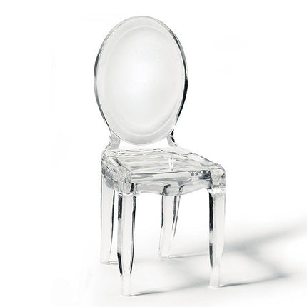 Miniature Clear Acrylic Phantom Chair Wedding Party Favor