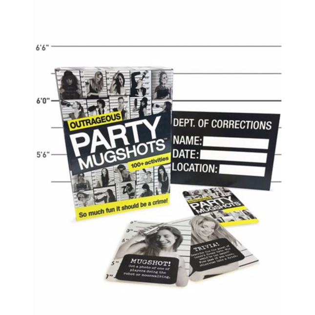 Outrageous Party Mugshots Game