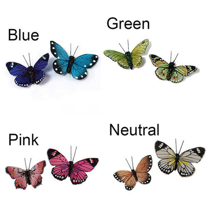 The 4 colors of the Butterfly Set - Wedding Decorations.