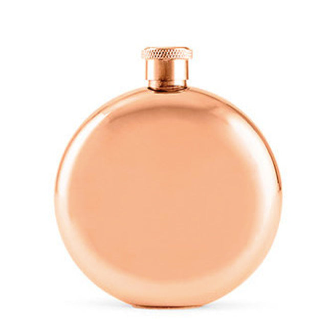 Stunning Rose Gold Bride Bridesmaid Flask