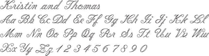 Script Lettering Example