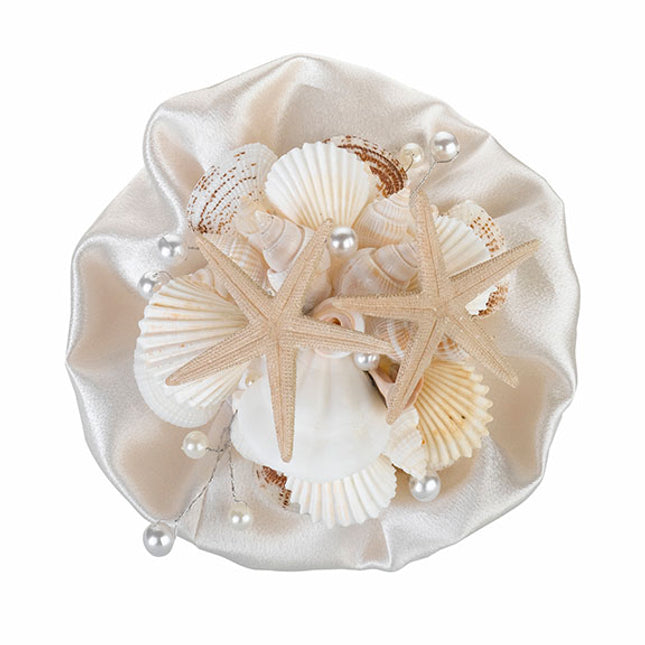 Seashell Bridal Bouquet for Bech Wedding