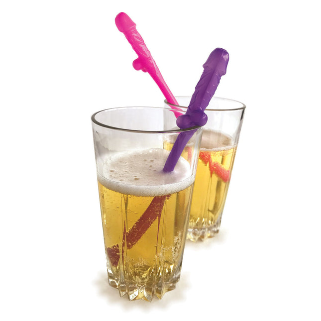 Super Fun Bachelorette Party Straws