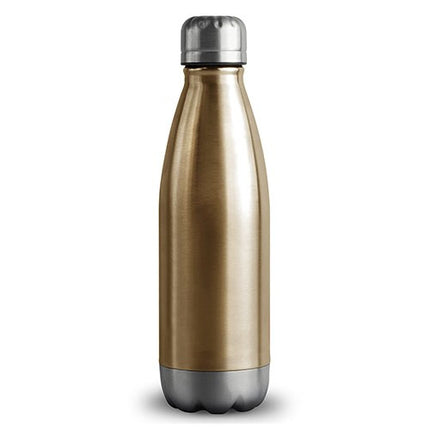 Matte Gold Travel Water Metal Drink Bottle