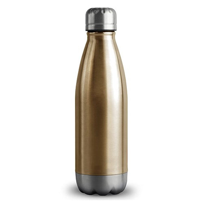 Matte Gold Travel Water Metal Drink Bottle