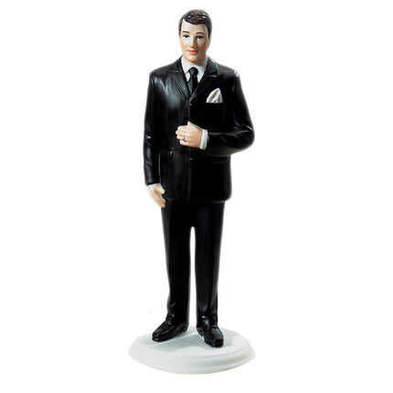 The Wedding Cake Top Big & Tall Groom Figurine, because we come in all sizes and so do our cake toppers.