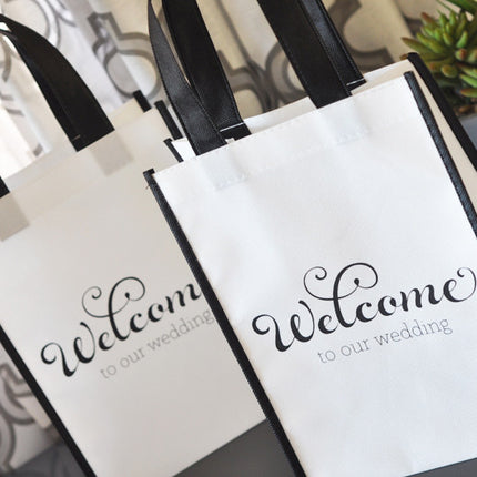 Wedding Welcome Bags for out of town guests.