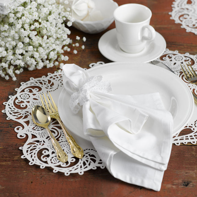 Vintage Design Laser Cut Wedding Placemat