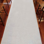 White Wedding Aisle Runner